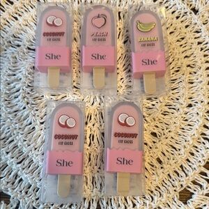 🌟2/$25🌟 S.he Popsicle Lip Gloss 5 pc set 🆕
